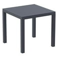 thumbnail image 4 of Compamia Air Square Dining Set with 4 Chairs Dark Gray, 4 of 4