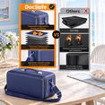 Document Box Hard Case With Lock & Accordion File Folder - Walmart.com