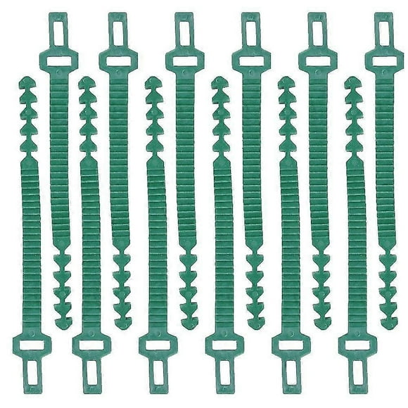 2pcs 24cm Plant Supporter, Heavy Duty Soft Rubber Ties Adjustable Interlock Garden Tree Ties Flower Rose For Tree Plant Support Plants