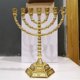 thumbnail image 3 of Candelabro Menorah NQ 7 ramas para Shabat decoración del hogar, 3 of 3