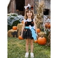 thumbnail image 3 of RUINIXCW Toddler Baby Girl Halloween Caveman Costume Kids Pebbles Flintstone Costume Stone Age Birthday Outfits Cavegirl Tulle Tutu Dress Headband, 3 of 10
