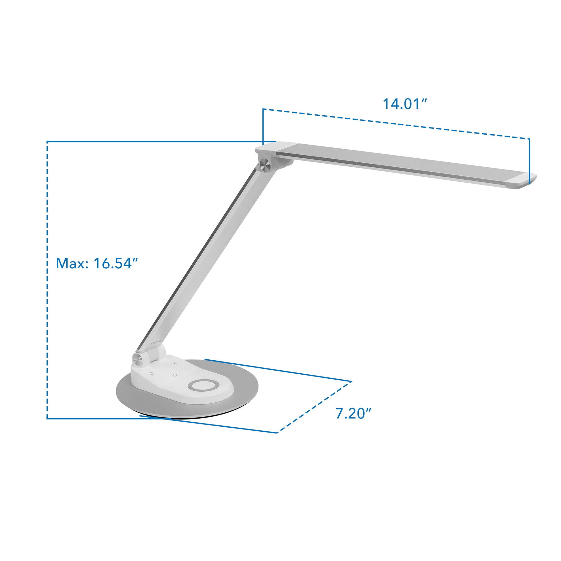 LED Desk Lamp with Wireless Charging with 5 brightness levels