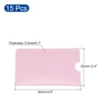 thumbnail image 2 of Fundas Protectoras NFC Uxcell con Bloqueo RFID para Tarjetas de Crédito Rosa 15Pack, 2 of 5