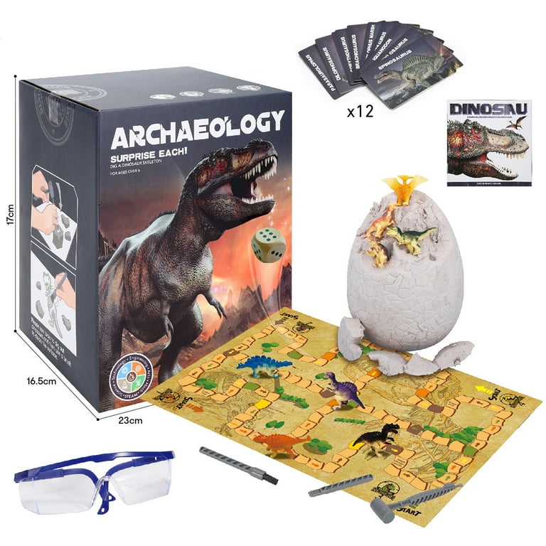 Dinosaur Skeletons Puzzle  Archaeology Learning Game