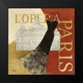 thumbnail image 2 of Hristova, Albena 20x20 Black Modern Framed Museum Art Print Titled - Paris Dress - L Opera, 2 of 5