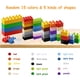 thumbnail image 4 of Juego de bloques de construcción Himita Big Building Bricks, 101 piezas para niños, 4 of 8