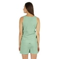 thumbnail image 4 of Bimba Solid 2 Pcs Nightwear Set For Women Sleeveless Shirt & Short Sleepwear, 4 of 6