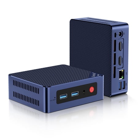 Beelink Mini S12 Pro Mini PC - 12th Gen Intel-N100, 16GB RAM DDR4, 500GB PCIe SSD, 4K@60Hz, Dual HDMI, WiFi 6, Bluetooth 5.2, USB 3.2, LAN - Compact and Low Power