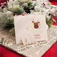thumbnail image 1 of Tarjetas de Felicitación de Feliz Navidad para niños, decoración de árbol de Navidad, tarjeta postal de regalo de Año Nuevo, recuerdos de fiesta de Navidad, 5 uds., 1 of 4