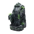 thumbnail image 2 of lingqin Aquarium Decor Fish Tank Ornament Decorative Background Waterfall Mountain Stone, 2 of 9