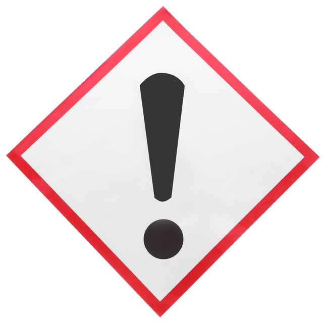 Danger Sticker Reflective Sticker Safety Sign Danger Sign Adhesive Car Danger Label