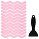 thumbnail image 4 of Kearding Adhesivo antideslizante Piso Bañera Anti-skip Calcomanía Hogar Baño Cocina PEVA S Forma Cinta rosado, 4 of 6