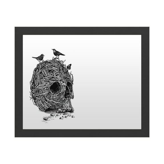 Trademark Fine Art 'Skull Nest Binds' Markerboard by Rachel Caldwel