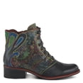 thumbnail image 5 of Spring Step L’Artiste Benatar Ankle Boots for Women – Hand-Painted Western Booties with Lace-Up & Zipper for All-Day Comfort, 5 of 8
