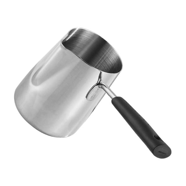 bedienty Cafetière Turque en Acier Inoxydable Facile à Utiliser 250ML Nettoie Lisse Argent 250ML