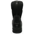 thumbnail image 4 of Bogs Botte de Pluie Imperméable et Isolée Bozeman Mid pour Homme, Noire, 10 D(M) US, 4 of 5