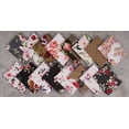 thumbnail image 3 of Soimoi 16 Pc Fat Quarter Bundle,FloralPrint 18"x 22"DIY Patchwork-100% CottonPre-Cut Quilting Fabric White & Gray, 3 of 6