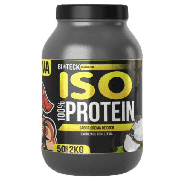 BIOTECKPHARMA | ISO protein sabor crema de coco de 4.41 lbs/ 2kg… BIOTECKPHARMA BIOTECKPHARMA ISO PROTEIN PROTEINA HIDROLIZADA 0 CARBOHIDRATOS