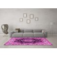 thumbnail image 3 of Ahgly Company Indoor Rectangle Medallion Pink Traditional Area Rugs, 5' x 7', 3 of 4