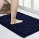 thumbnail image 1 of Alfombra de baño Walensee, felpilla, antideslizante, 80 x 50 cm, color azul marino, 1 of 9