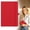 Red, variant on A5 Hardcover Ruled Notebook with Pen Loop, 160 Pages, Compact Journal for Daily Notes – Red