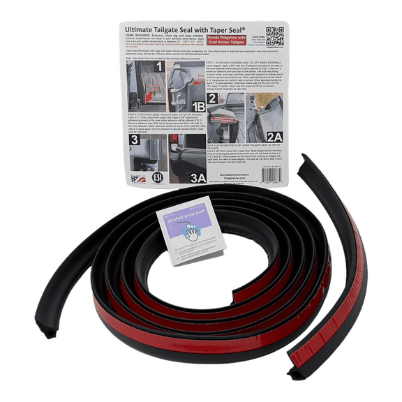 ESI Ultimate Tailgate Seal with Taper Seal Compatible with Honda Ridgeline