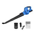 thumbnail image 2 of 20V Cordless Electric Leaf Blower, 2-Speed Control 60MPH/ 130MPH Portable Handheld Sweeper With Extension Tubes 2.0Ah Battery ,Easy to Use, 2 of 6