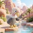 thumbnail image 7 of Ostrich Stuffed Animal Plush Toy, 11 Inch Creative Bird Plushie, Adorable & Soft Companion, Unique Birthday or Holiday Gift, Room Decor B, 7 of 7