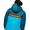 thumbnail image 2 of Cotopaxi Fuego Down Hooded Jacket - Men's Deep Ocean/Mineral Blue X-Large, 2 of 2
