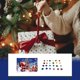 thumbnail image 4 of Calendarios de Navidad de 24 días con cuenta regresiva y calendario de adviento con dados Calendario de llegada de dados, 4 of 9