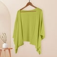thumbnail image 2 of MEICHEN Shawl Wraps for Women, Womens Autumn Spring Summer Casual Solid Elegant Cardigan Tops Beach Towel, Fall Winter Fashion Accessories, 2 of 5