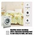 thumbnail image 6 of Specollect Clearance 3Pcs Colorful Flannel Floral Comforter, Soft Microfiber Lightweight Twin Floral Comforter, Cute Flower Bedding Set for All Season Flannel Gift, 6 of 6