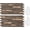 Dark Brown + Metal Gold, variant on PETGLE 2 Sheets Peel and Stick Backsplash Tile, Stick on Backsplash for Kitchen and Bathroom, Black Grey Wood Look PVC Mixed Metal Silver Self Adhesive Wall Tiles