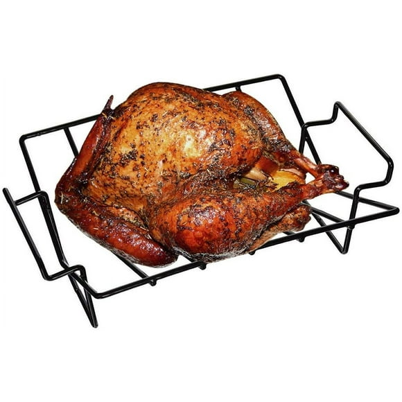 Jinsinto Rib Grill for Smoking and BBQ, Turkey Grill for Large Green Eggs and Grills kamado Joe, primo, vision, 18 inch and up