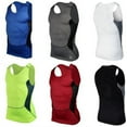 thumbnail image 2 of Maxcozy Men's Sports Compression Quick-Dry Tight Vest Tank Tops, 2 of 7
