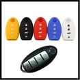 thumbnail image 2 of Funda De Silicona Para Llave Remota Nissan Qashqai Pulsar Marzo 370Z Micra Juke Xtrail Tiida NV200 Leaf Cube Fob Shell Cubierta, 2 of 4