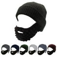 thumbnail image 3 of Winter Balaclava Full Face Cover Hat Knit Beard Hat Adjustable Size for Adult, 3 of 6