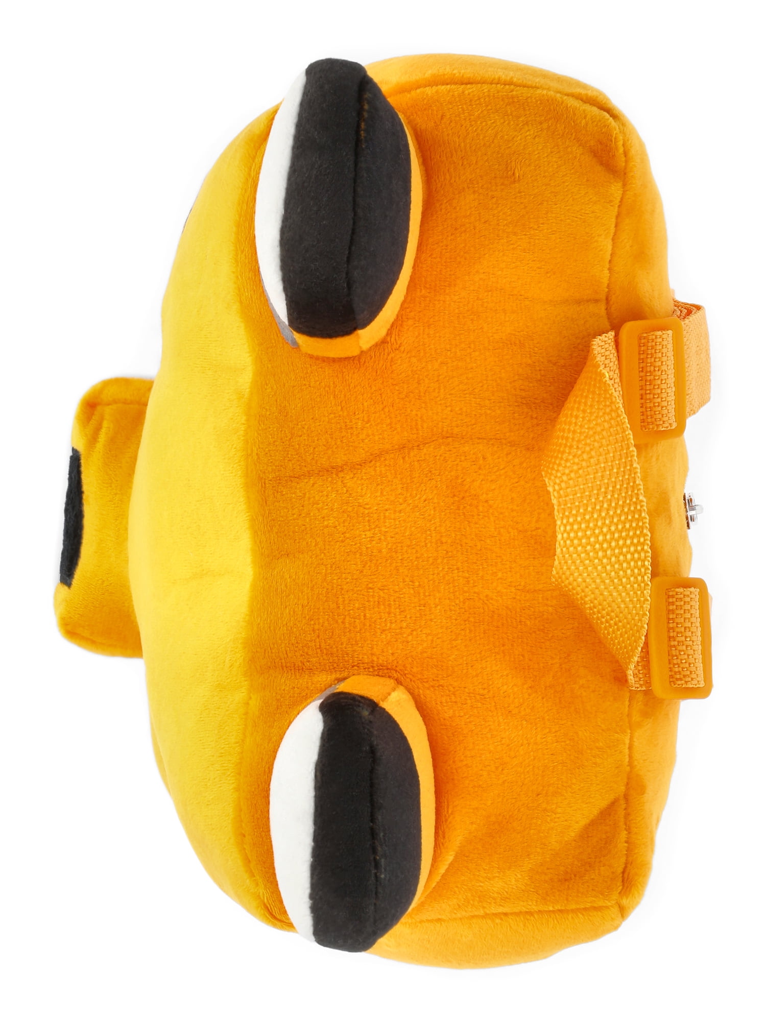 Minecraft Boys Fox Plush Backpack, 12.5" Orange