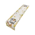 thumbnail image 3 of Easter Table CenterPC Linen Double Sided Table Runner 33X150Cm for Dining Table, 3 of 7