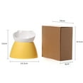 thumbnail image 4 of Cat Bowl Anti Vomiting,Tilted Elevated Feeder Bowl,Ceramic Pet Food Bowl for Protect Pet Spine, 4 of 8