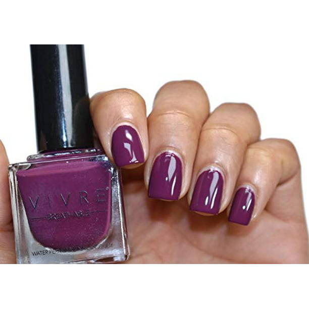 New - VIVRE Cosmetics Certified Breathable - Water Permeable - Oxygen  Permeable - Halal Nail Polish: Under The Stars 