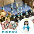 thumbnail image 5 of 50 Pcs Little Virgin Mary Figurines, Miniature Virgin Mary Doll, for Sunday Easter Eggs Stuffers Baptism Gift, 5 of 7
