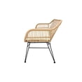 thumbnail image 4 of Loveseat de Acero y Rattan Mundo In Tobago 68x125x82 cm para Exteriores, 4 of 8