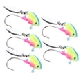 thumbnail image 4 of 5 uds anzuelos cuchara lentejuelas cabeza de tipo Multicolor 14g Zulema Cabezas Jig Anzuelos Jig de Plomo, 4 of 6
