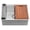 Stainless Steel, variant on Ruvati USA RVH8324 24 in. Workstation Rounded Corners Undermount Ledge Kitchen Sink with Accessories