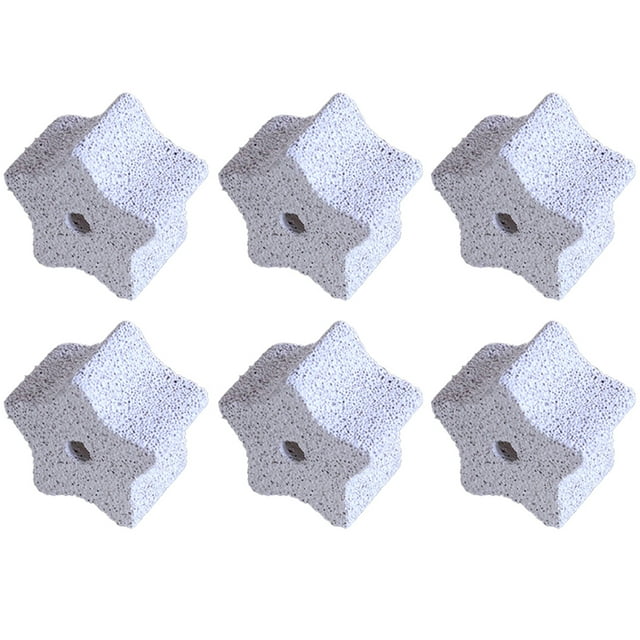 Hamster Chew Stone Small: 6PCS Calcium Teeth Grinding Lava Block Rabbit Chew Toy