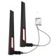 thumbnail image 2 of Tarjeta de red inalámbrica AX201NGW con antena WIFI de doble banda AC88u, Cable de conexión ipex4, 2 of 5