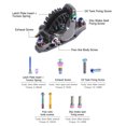 thumbnail image 3 of TC4 Titanium Mountain Bike Shifting Screw Set (28PCS) for M7000/8000 Groupset - PVD Coated Black, Lightweight 238g Design with Screw Quick Measurement Ruler Included, Enhances Riding Experience by, 3 of 5