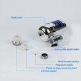 thumbnail image 3 of Faucet Water Filter, Tap Water Purifier for Kitchen and Bathroom (Silver)-, 3 of 5