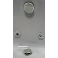 thumbnail image 5 of Westbrass Semi-Exposed Tip-Toe Bathtub Assembly with No-Hole Overflow Cover on Ball Joint and Sch. 40 ABS Fittings, Satin Nickel, 5 of 8